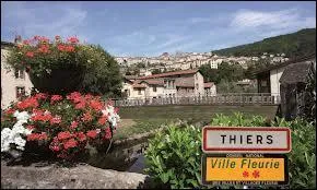 Je vous emmène à Thiers. Capitale française de la fabrication du couteau, cette ville auvergnate se situe dans le département n° ...