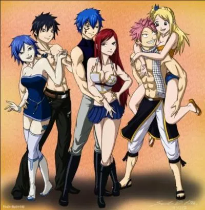 Quels sont les couples "sérieux" dans Fairy Tail ?