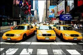 Dans quelle ville des États-Unis voit-on ces célèbres taxis jaune ?