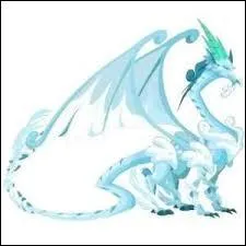 Voici le dragon blizzard, il est de type :