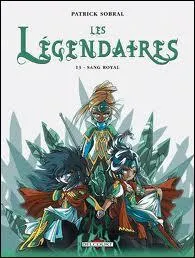 Ténébris est-elle présente sur la couverture du tome 13 des Légendaires ?
