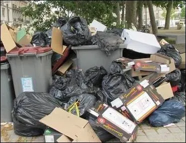 Dans quelle ville française, les éboueurs en grève depuis une semaine, ont-ils repris la collecte des ordures ménagères ?