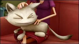 Comment s'appelle le chat d'Angelo ?