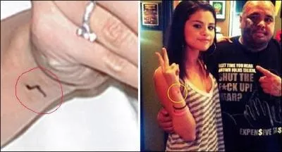 Combien de tatouages possède Selena ?