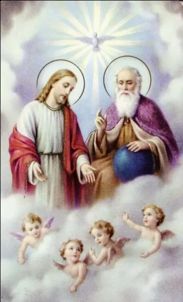 L'expression ''Le Père, le Fils et le Saint-Esprit'' est considérée, selon de nombreux chrétiens comme ''la Sainte ... ''