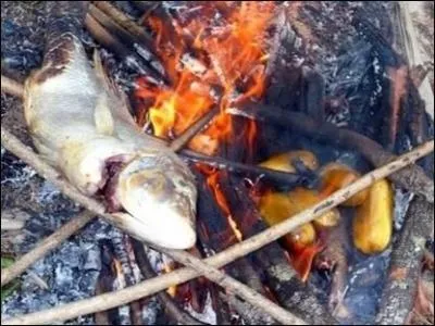 Ce restaurant est formidable, forcément, il s'appelle "Aux saveurs du monde". Moi, je commande une recette de poissons à la mode de Nouvelle-Calédonie.