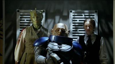 Madame Vastra, Jenny Flint et Strax sont recrutés dans l'épisode ''La Retraite du démon'' pour aider le Docteur à sauver :