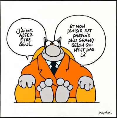 Comment s'appelle le créateur de la BD "Le Chat" ?