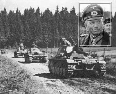 Il commandait le XIXe corps d'armée en tête de l'effort principal lors de la Percée de Sedan durant la campagne de France...