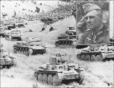 Qui commandait la première des divisions panzers parvenant à traverser la Meuse puis à percer le front français lors de la campagne de France en mai et juin 40 ?