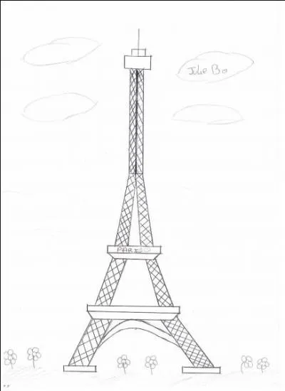 La tour Eiffel est une tour :