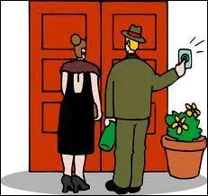 As-tu vu les visiteurs qui sont (venir) hier ?