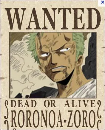 À combien s'élève la 1ère prime de Zorro ?