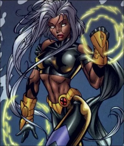 On continue dans le très simple, avec cette X-men qui contrôle les éléments :