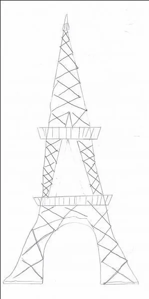 Quand a-t-elle été frappée par la foudre ?