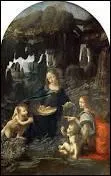 Qui est l'auteur de "La Vierge aux rochers" ?