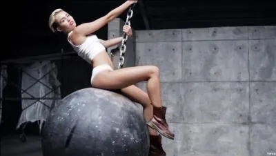 De quel clip de Miley Cyrus cette photo est-elle extraite ?