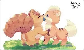 Quand on fait un uf entre Goupix et Caninos à l'éclosion on obtient ... ou ... (2 réponses)