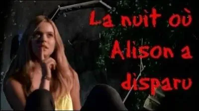 Qui a enterré Alison ?
