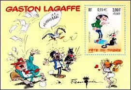 Laquelle de ces propositions concernant Gaston Lagaffe est fausse ?
