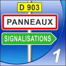 Parmi les trois panneaux suivants, lequel ne comporte pas la couleur rouge ?