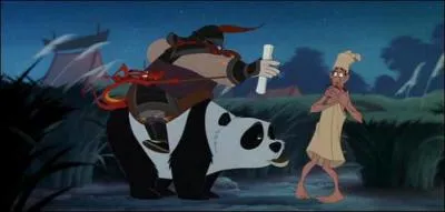 Toujours dans Mulan : "Circule, avant que ... "