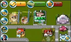 Quel est le jeu où l'on achète des magasins, des statues, des restaurants, etc. ?