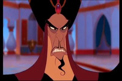 Quel animal accompagne Jafar (dans "Aladdin") et quel est son nom ?