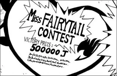 Avec quelle tenue Erza participe-t-elle au concours Miss Fairy Tail ?