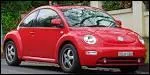 La nouvelle Coccinelle de Volkswagen, la New Beetle, fait son apparition au Salon de l'automobile de Detroit. C'était en ...