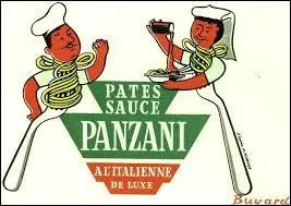 Où est née et en quelle année la célèbre marque numéro 1 des pâtes alimentaires Panzani ?