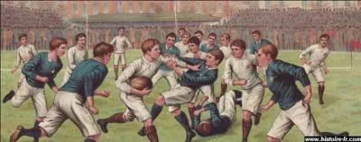 William Webb Ellis aurait été le créateur du rugby (ce qui semble faux). Mais, en réalité, quel sport pratiquait-il au moment de son geste (prendre la balle à la main sans respecter les règles du jeu) ?