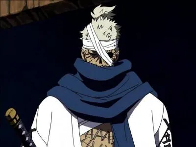 Quel est le nom du zombie que Zoro a battu à Thriller Bark ?