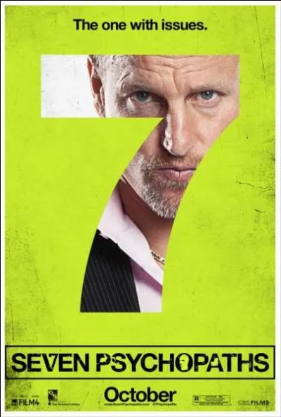 Qui ne fait pas partie du film « Sept psychopathes » de Martin McDonagh ?