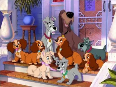 Dans "La Belle et le Clochard 2", quelle est la particularité de Scamp ?