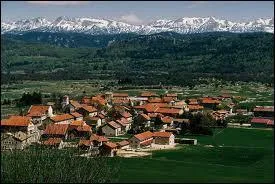 La commune Drômoise de Vassieux-en-Vercors se situe en région ...