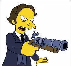 Toujours sur Charles Burns, comment s'appelait sa défunte fiancée dont il explique avoir raté le mariage, la lune de miel et la procédure de divorce ?