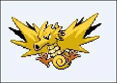 Mon premier est un Pokémon légendaire de type vol et électrique, il est suivi par d'immenses nuages noirs lorsqu'il vole. Mon deuxième a besoin d'une écaille draco pendant un échange pour évoluer, son épine dorsale le protège.