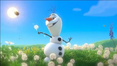 Et le petit bonhomme de neige, quel est son nom ?