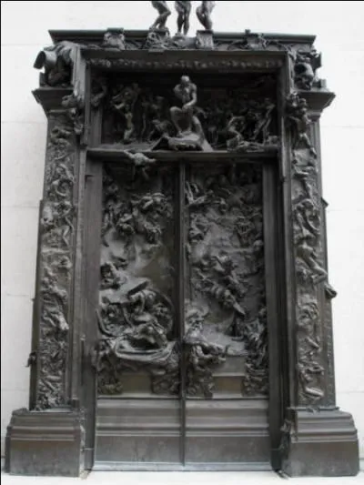 Quel sculpteur a créé La Porte de l'enfer ?  