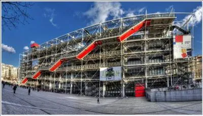 Quel architecte a créé le centre Georges Pompidou à Paris ?