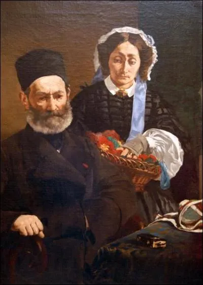 En 1860, il a peint le portrait de son père et de sa mère, où pouvez-vous admirer ce tableau ?