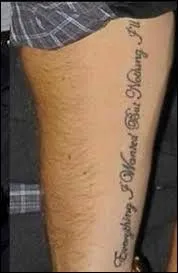 Ce tatouage appartient à :