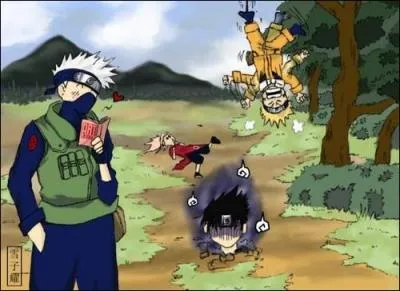Après avoir battu ses élèves, qu'attendait Kakashi avec impatience ?