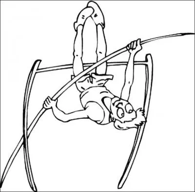 Je suis le premier à avoir passé 6 m au saut à la perche ; je suis :