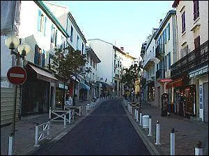 Comment s'appelle la rue semi-piétonne au centre de la ville ?