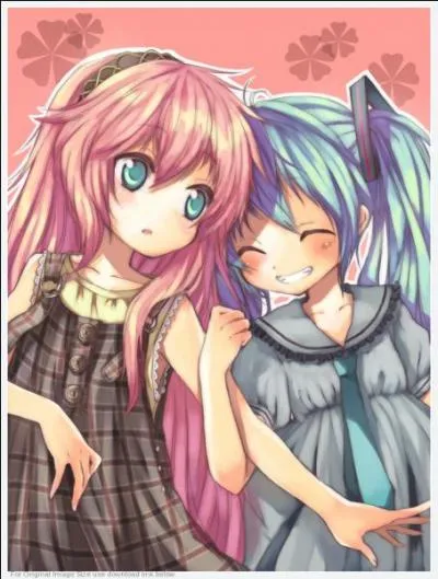 Dans "Acute", quelle est la relation entre Miku et Luka ?