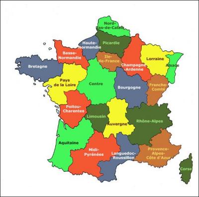Combien y a-t-il de régions métropolitaines en France ?