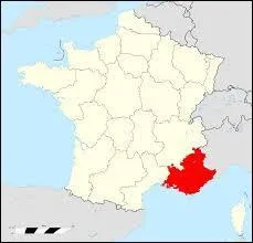 Cette région comporte 6 départements 04, 05, 06, 13, 83, 84.