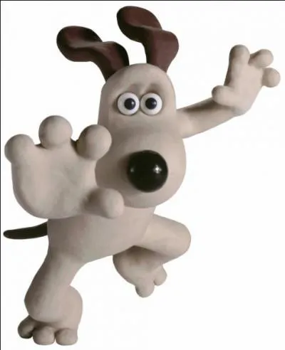 Wallace et Gromit utilise l'animation en pâte à modeler. Qui est sur la photo ?